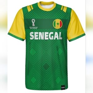 NWT Youth FIFA World Cup Primary in Nepal Classic Short Sleeve Jersey 8